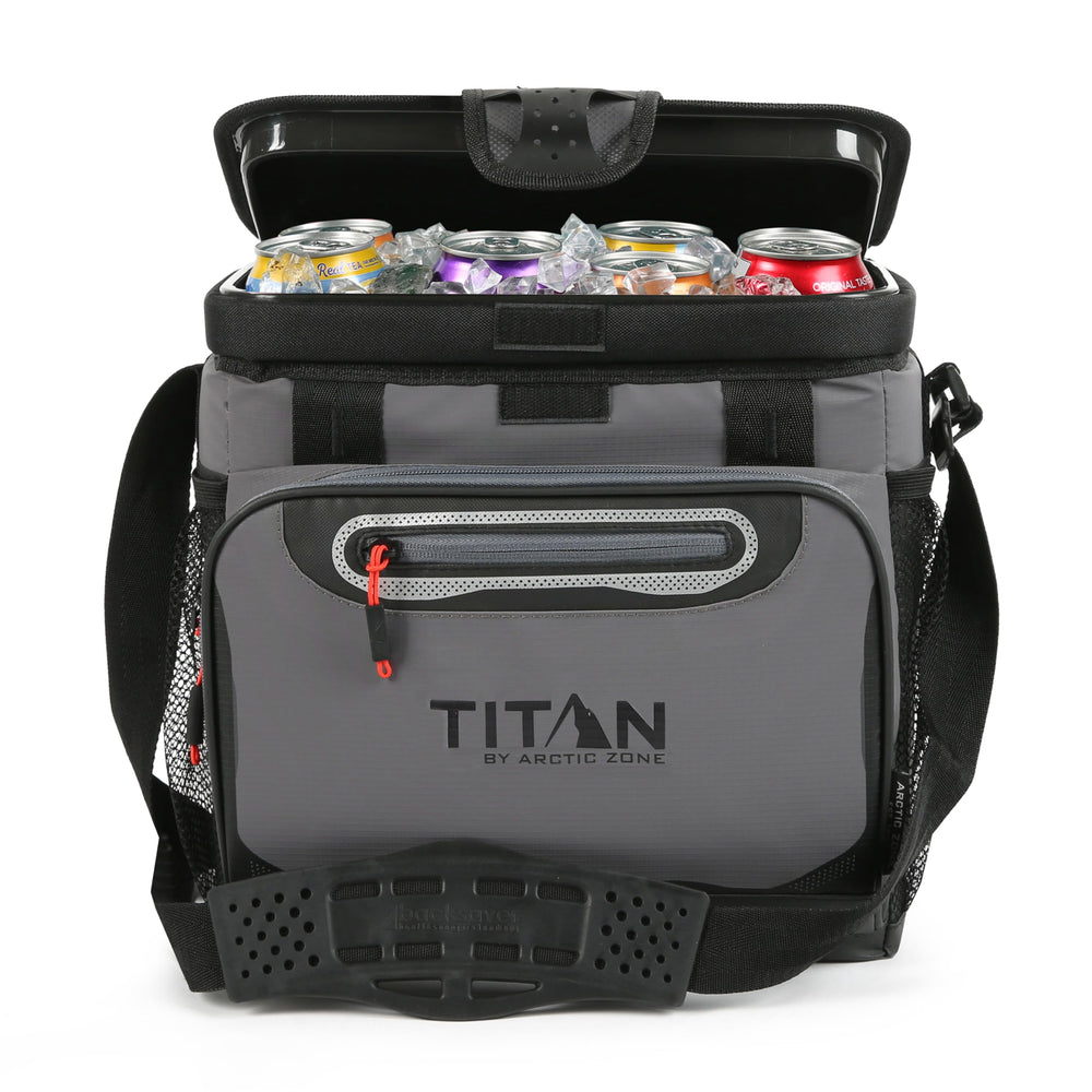 Titan by Arctic Zone on a beach picnic demonstrating portable cooling