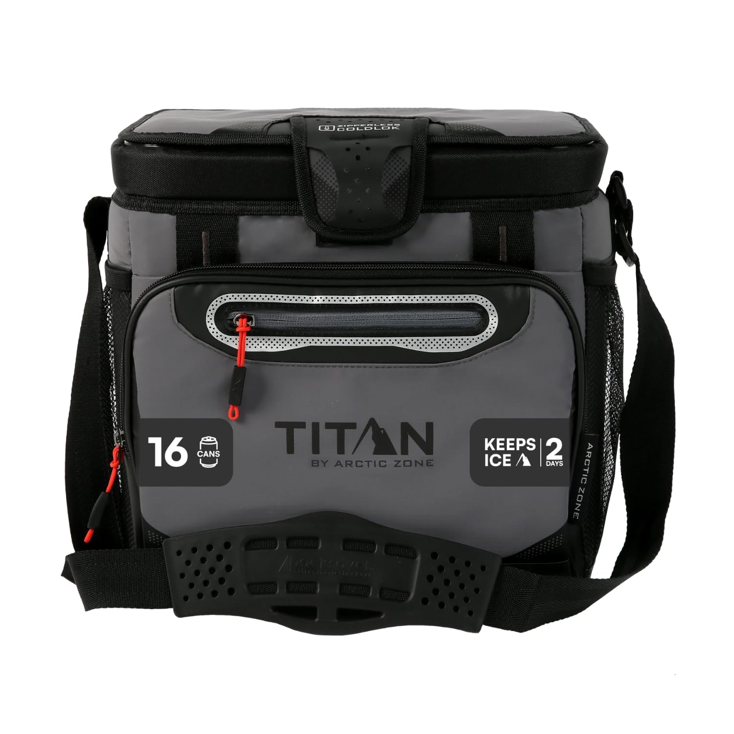 Titan by Arctic Zone front view showing compact cooler and capacity benefit