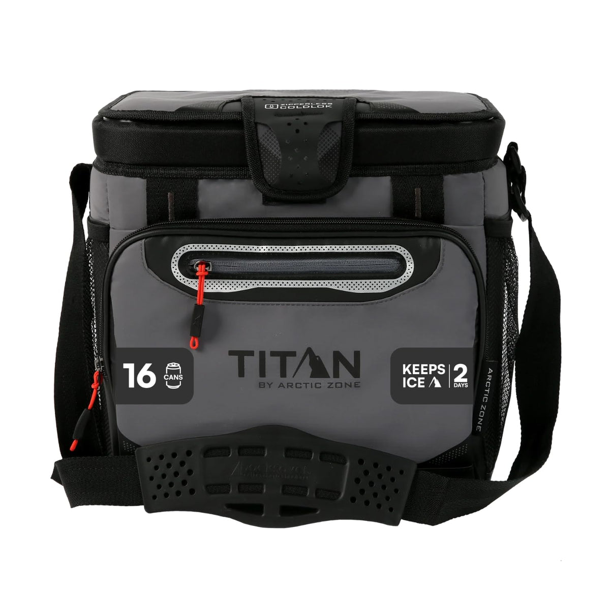 Titan by Arctic Zone front view showing compact cooler and capacity benefit