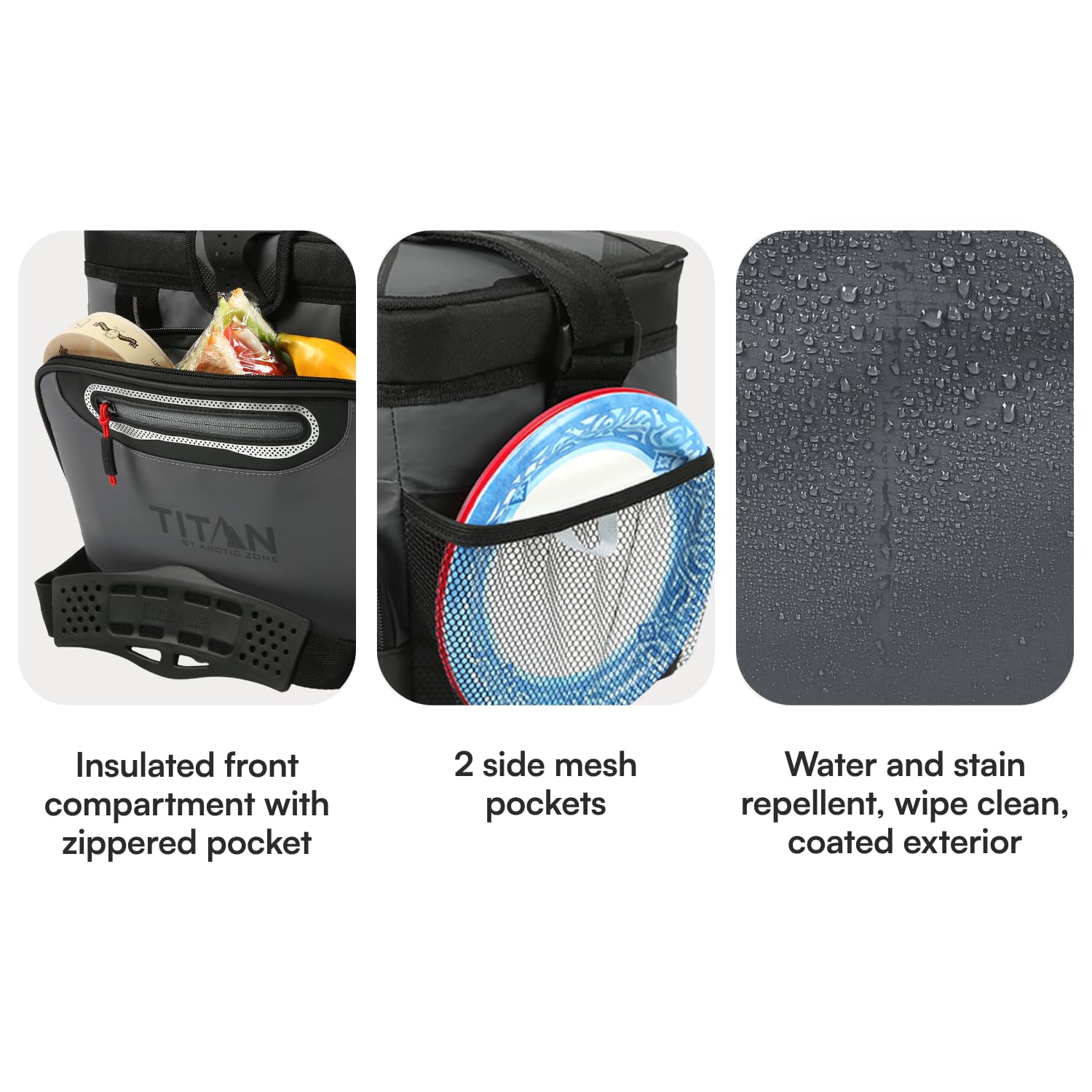 Titan by Arctic Zone adjustable Backsaver strap with anti-slip pad comfort