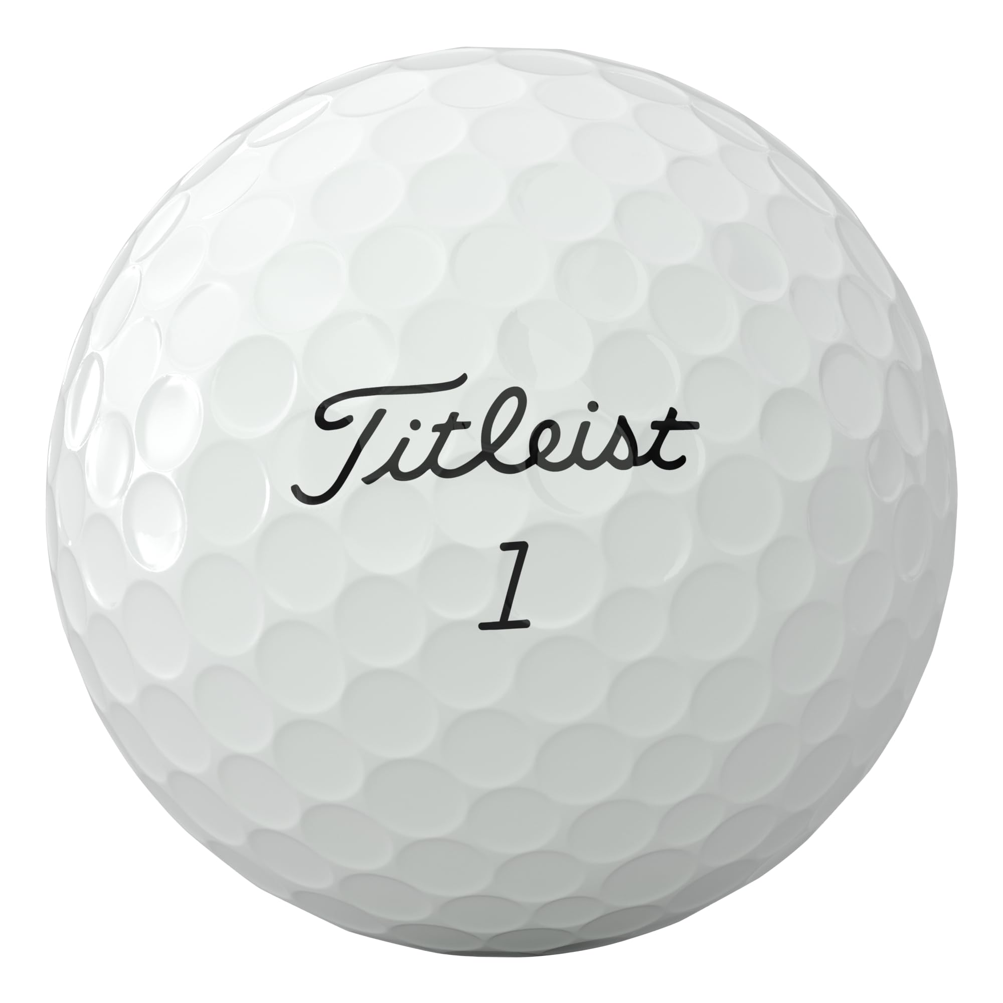 Titleist AVX in play on tee shot demonstrating low, piercing ball flight