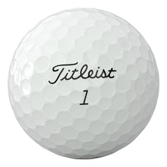 Titleist AVX in play on tee shot demonstrating low, piercing ball flight