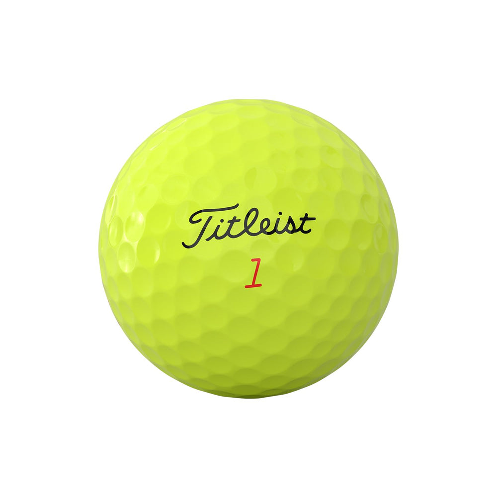 Titleist TruFeel cover close-up highlighting texture and softer feel at impact