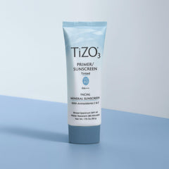 TIZO3 1.75 oz tube showing compact travel-ready benefit