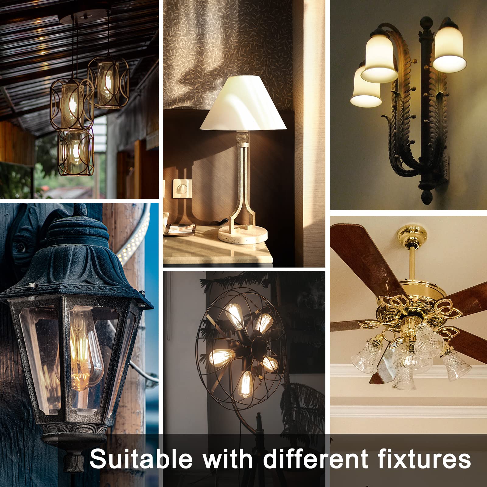 TJOY bulbs next to ruler showing size for fixture compatibility and scale