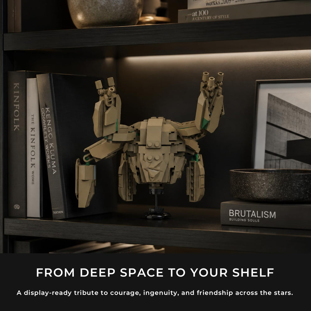 TNNTLUATS FYAOY on a desk in lifestyle shot inspires décor and fandom display