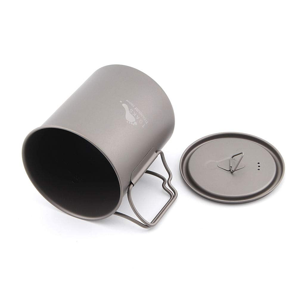 TOAKS pot nesting a 450ml cup for efficient pack organization benefit