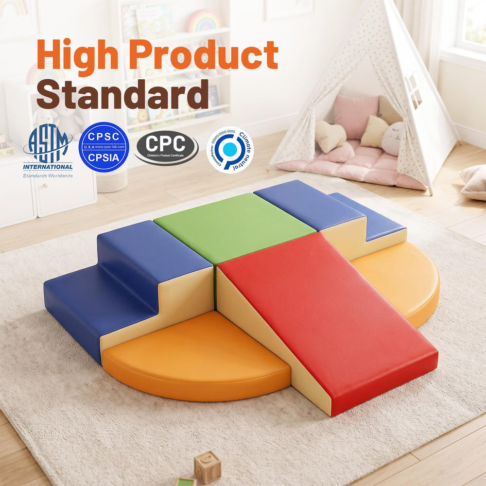 TODIBY close look at stair and slide joint highlighting stable climbing support