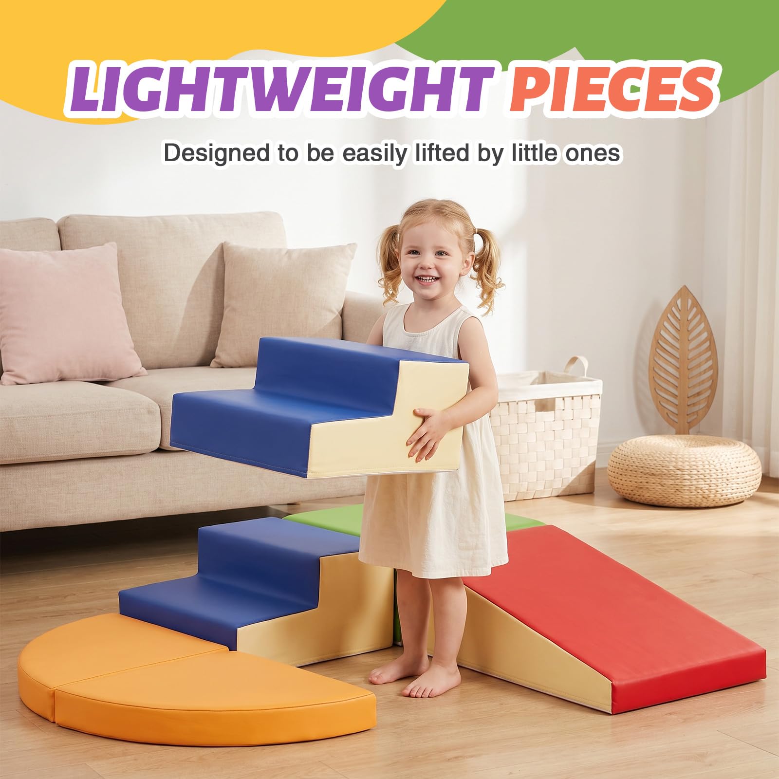 TODIBY packed pieces showing compact storage and easy transport benefit