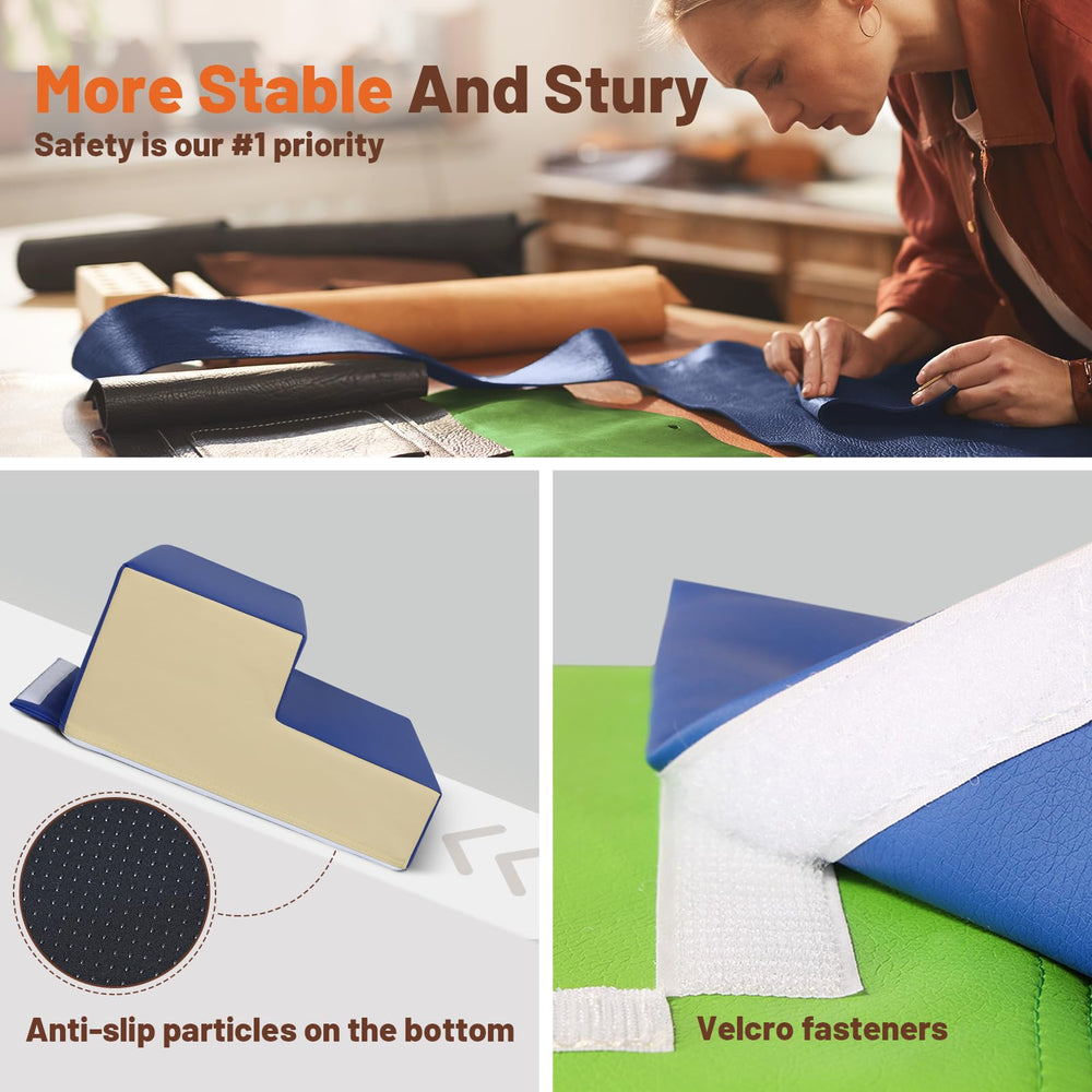 TODIBY PU leather texture image showing easy-to-clean surface benefit