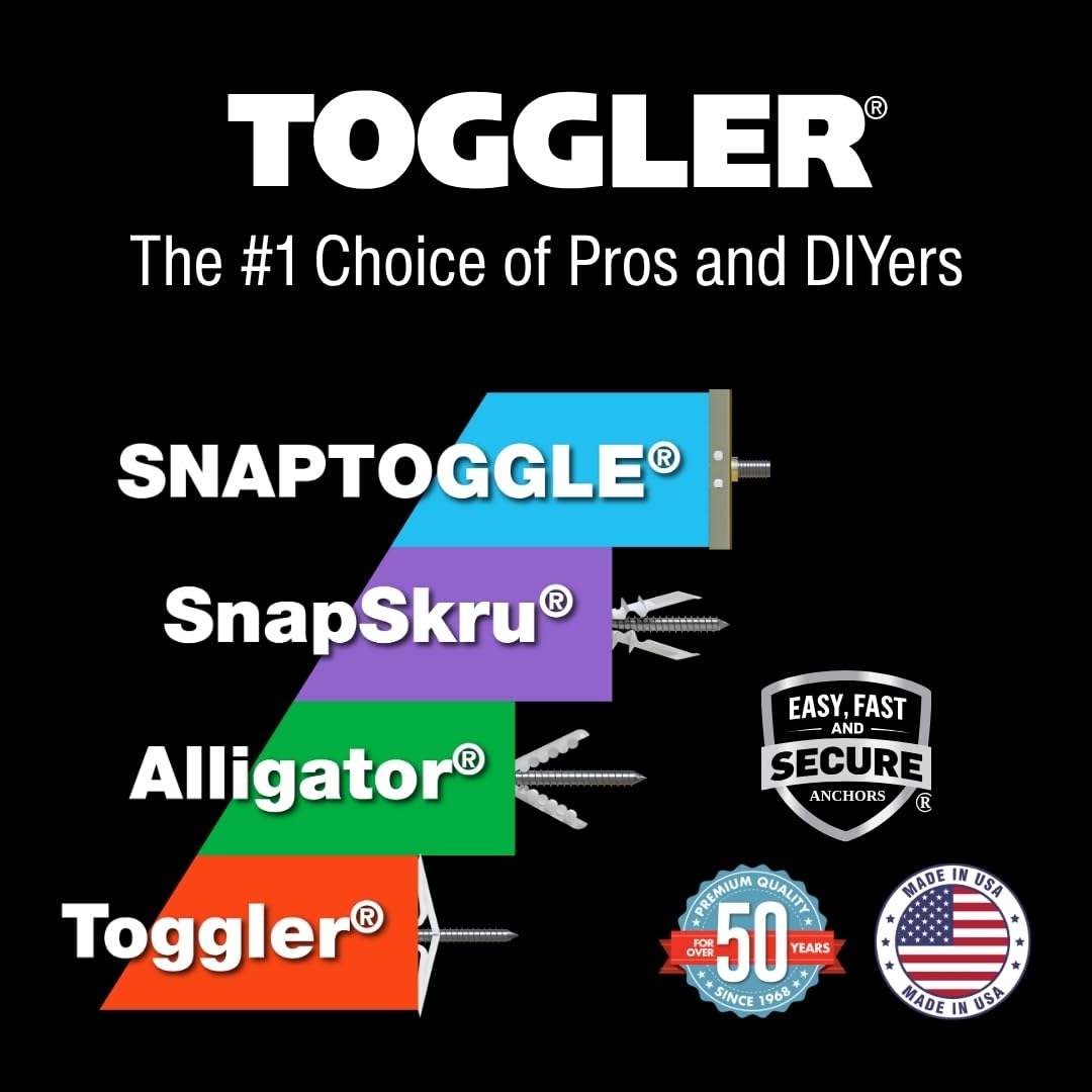 TOGGLER product label close-up made in USA, indicating quality manufacturing and trust
