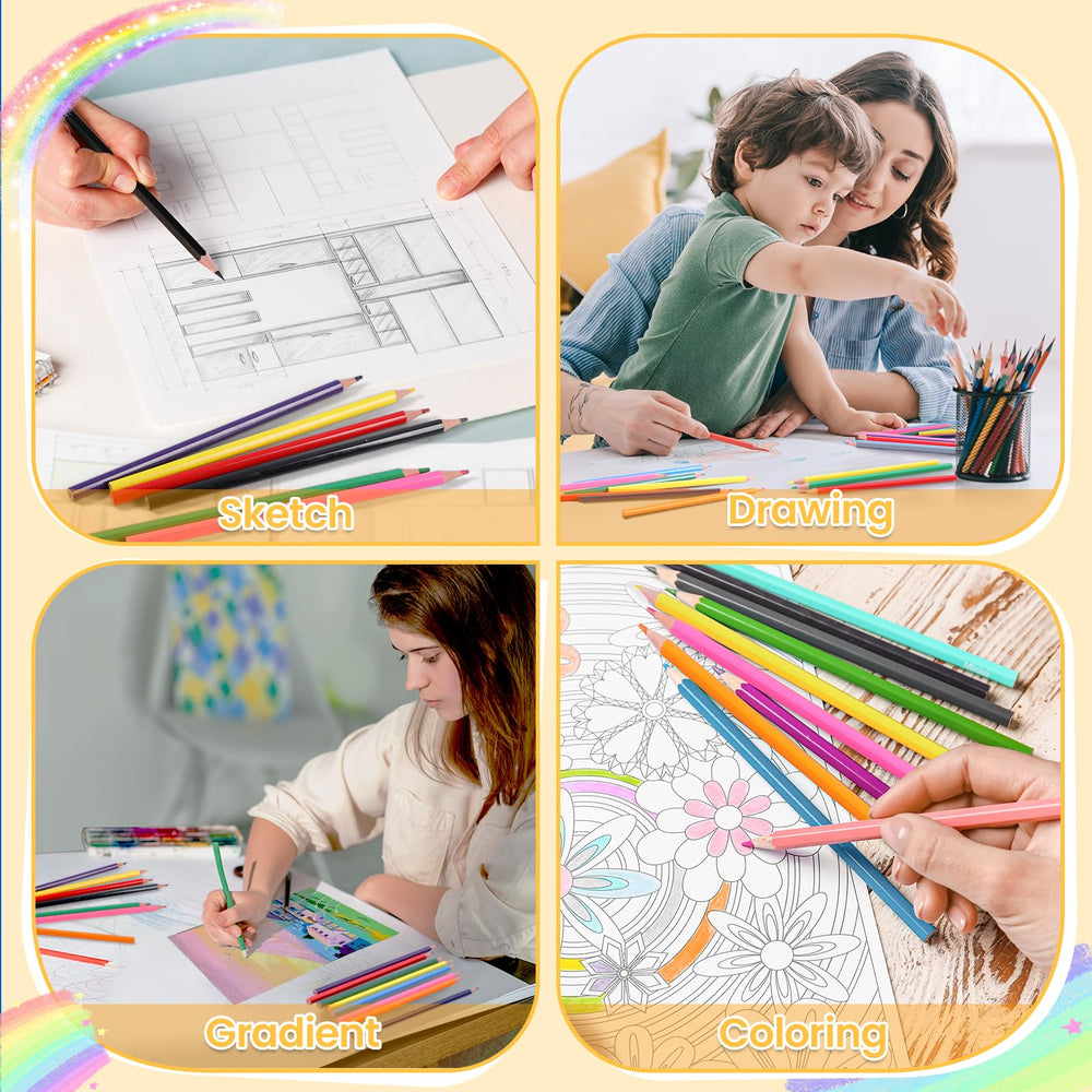 Toidgy pencils in a classroom activity, illustrating group use and easy distribution