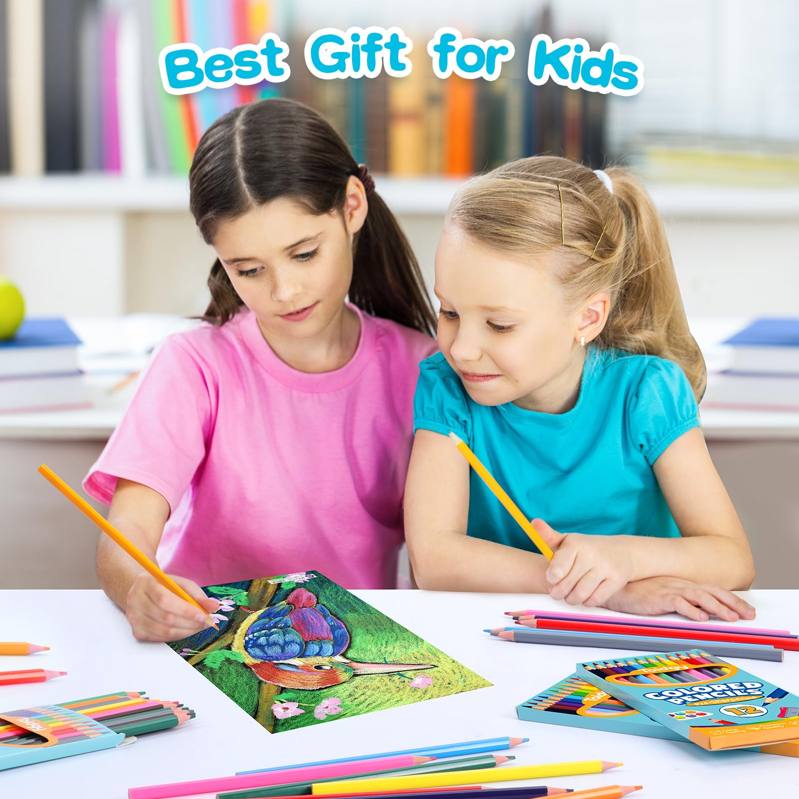 Toidgy kid drawing lifestyle image showing joyful creative use