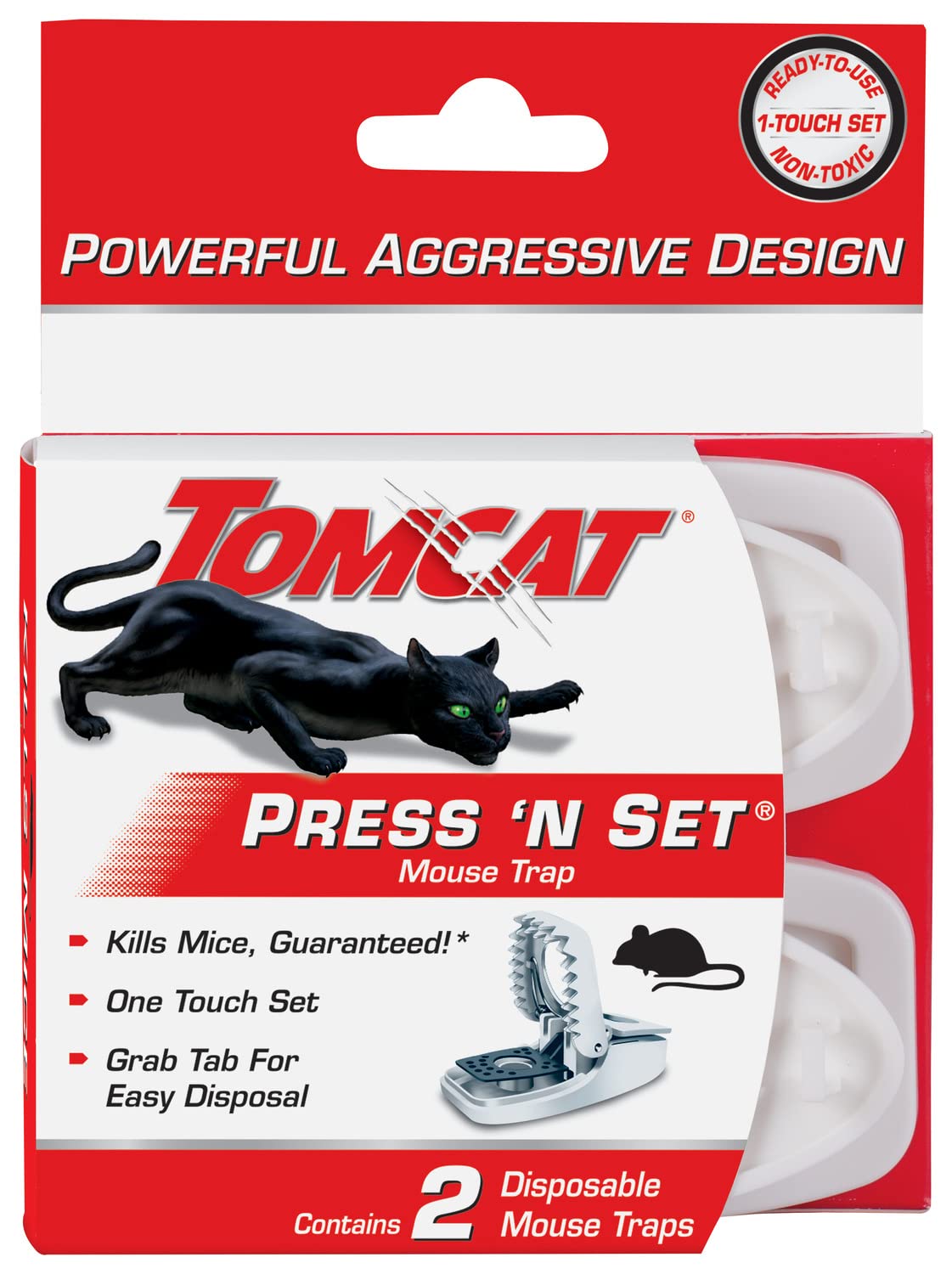 Tomcat trap next to ruler showing size and scale for placement planning