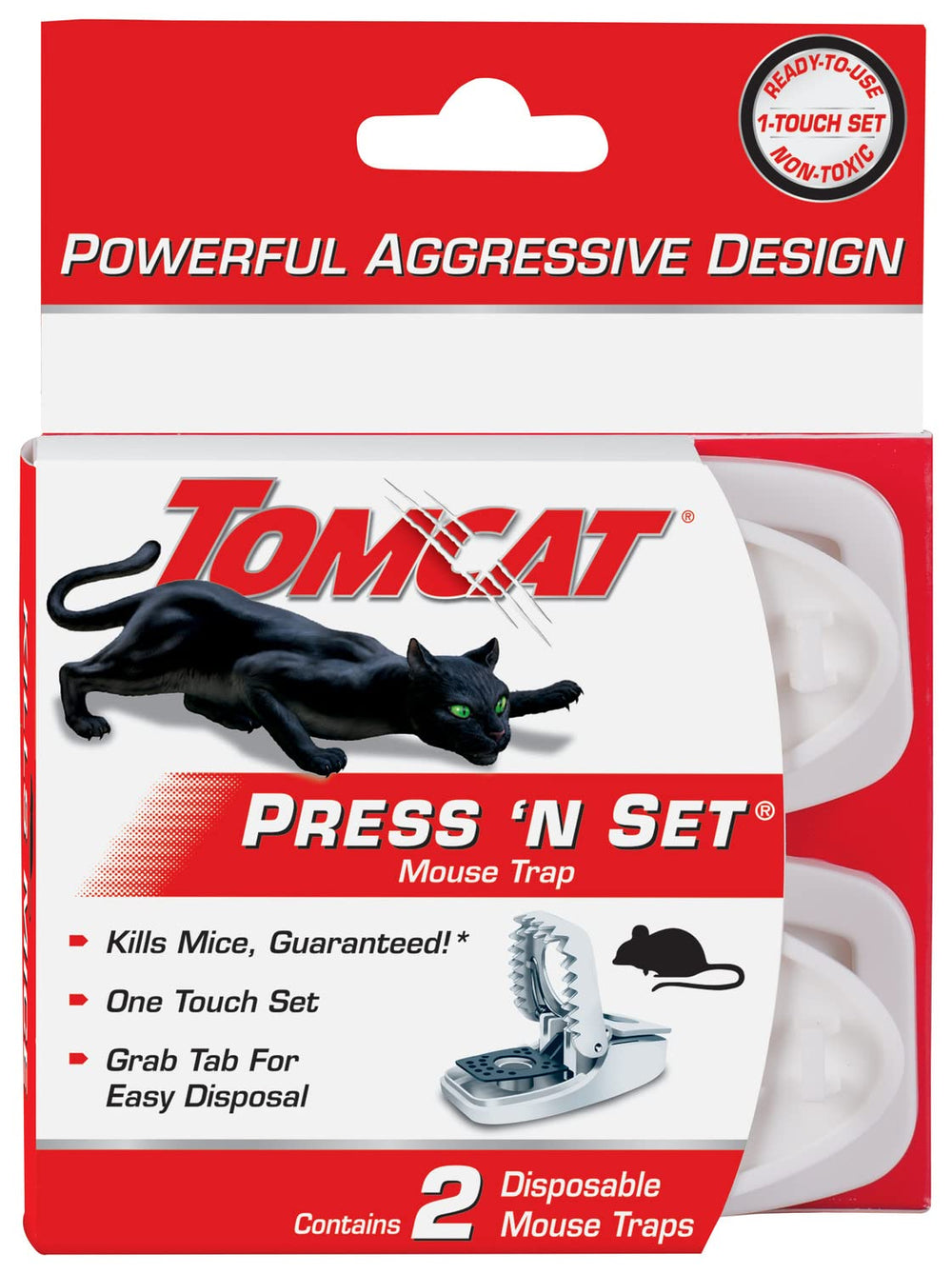 Tomcat trap next to ruler showing size and scale for placement planning