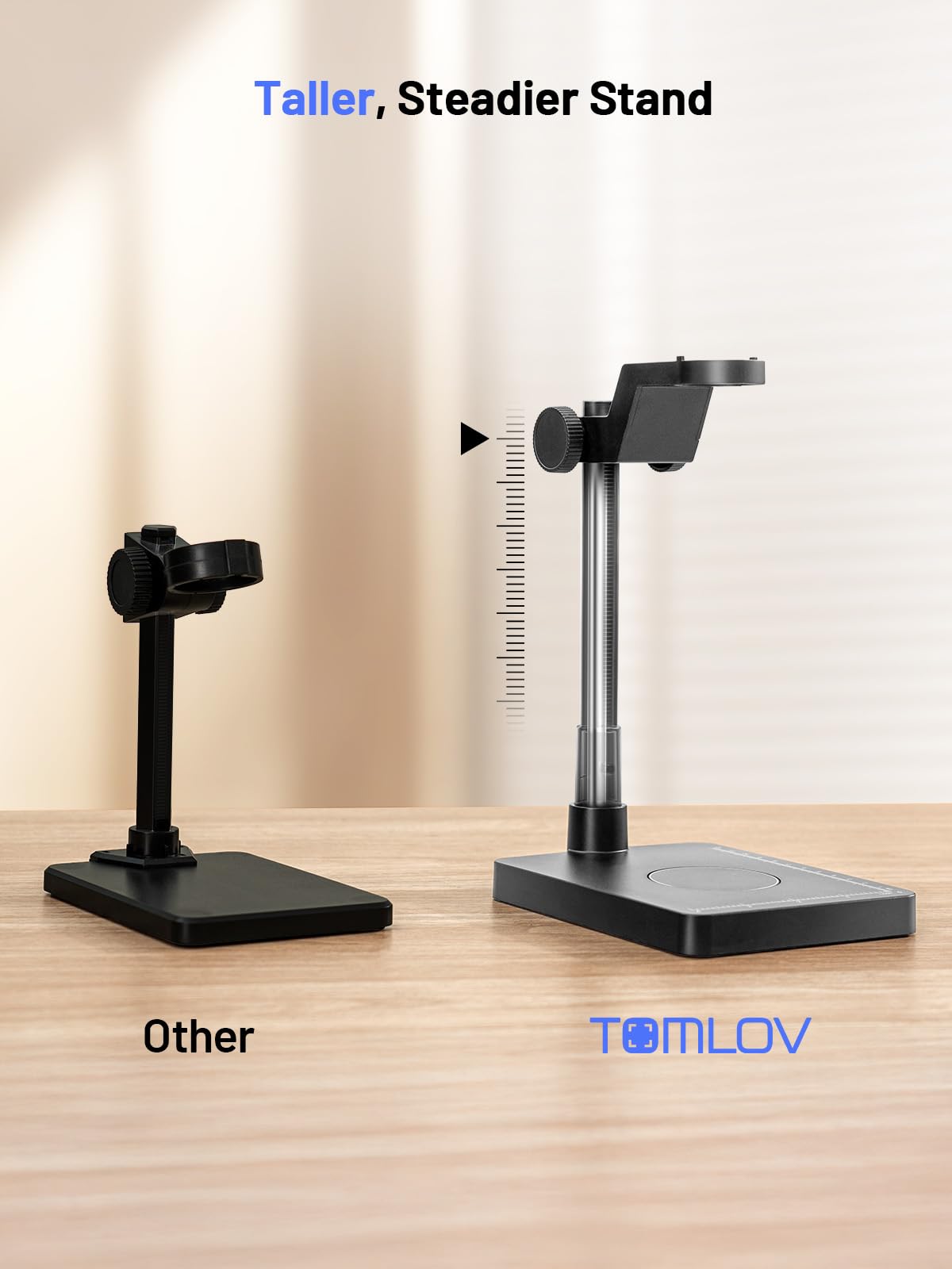 TOMLOV handheld portable mode offering cordless field inspections