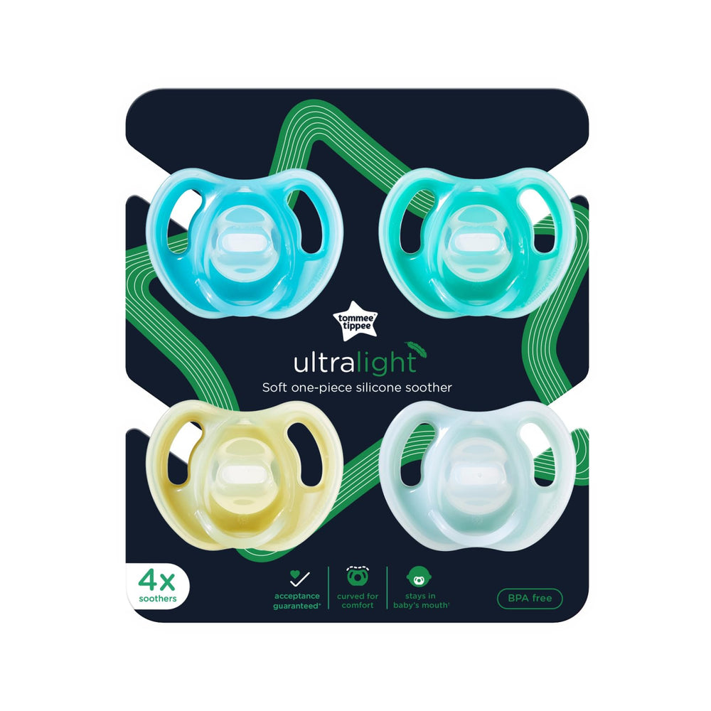 Tommee Tippee pacifier being sterilized in a bowl showing cleaning routine benefit simple hygiene