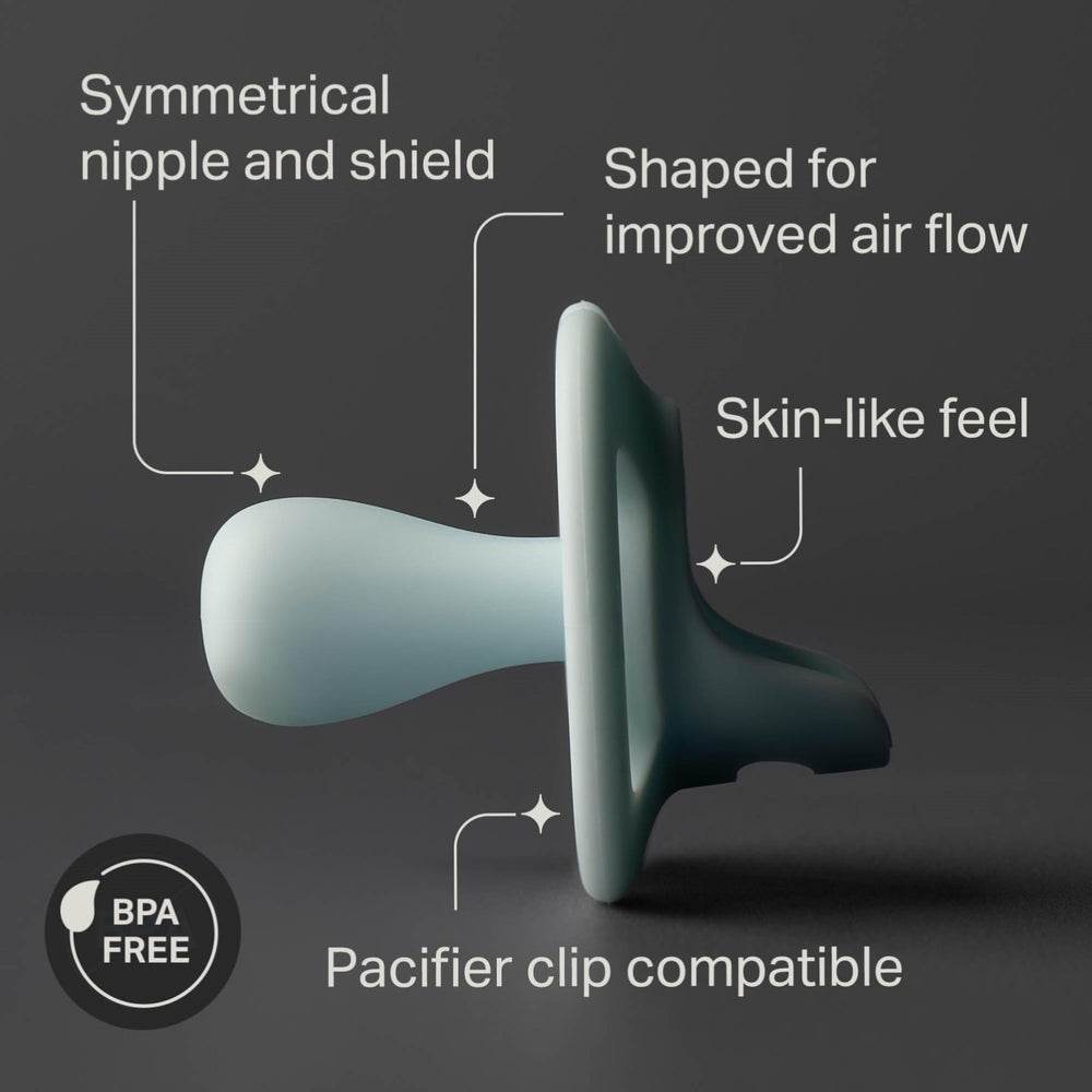 Tommee Tippee shield detail with air holes protecting skin from irritation