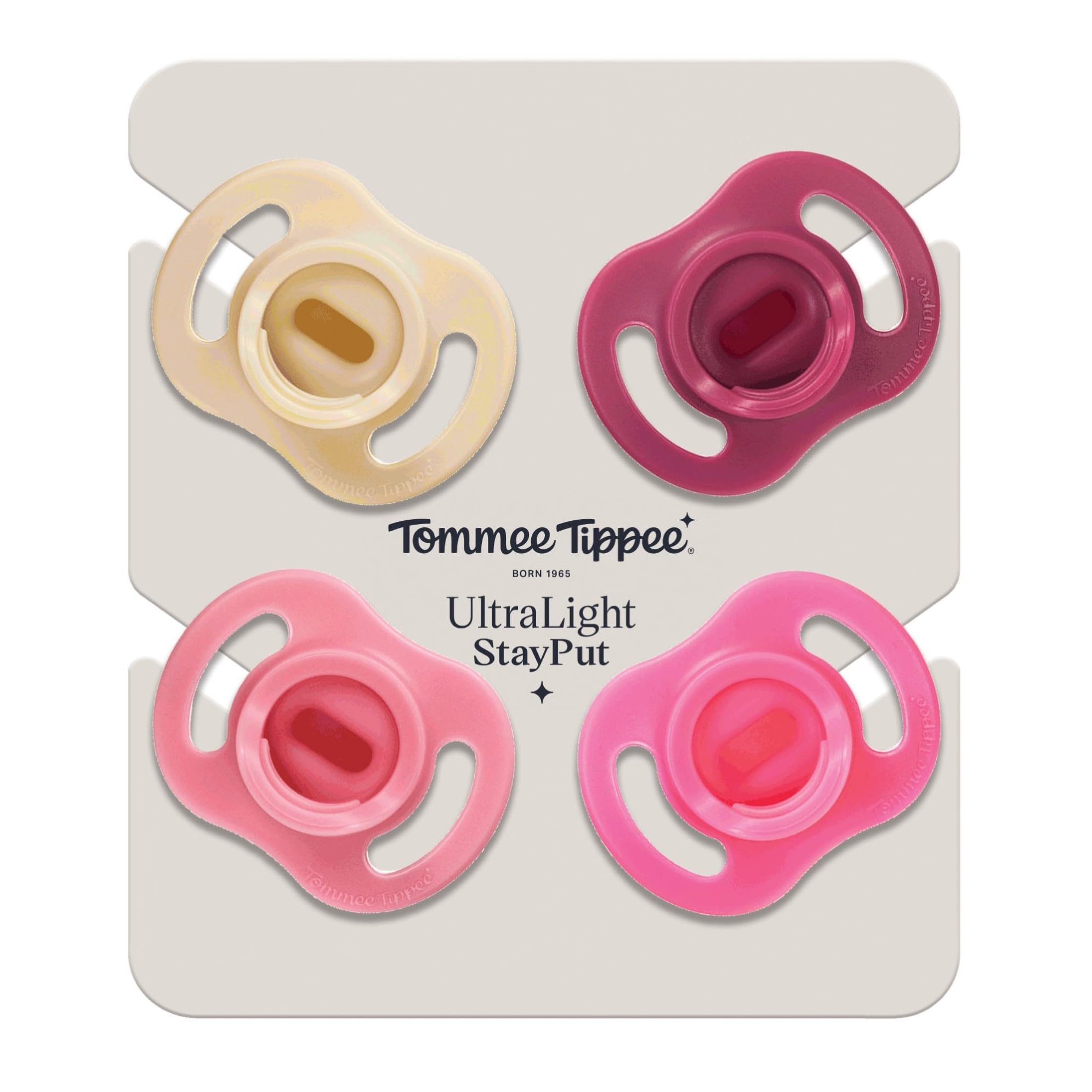 Tommee Tippee pacifier in a sleeping infant scene demonstrating calming support