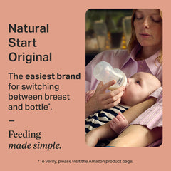 Tommee Tippee close-up of silicone nipple texture for natural latch