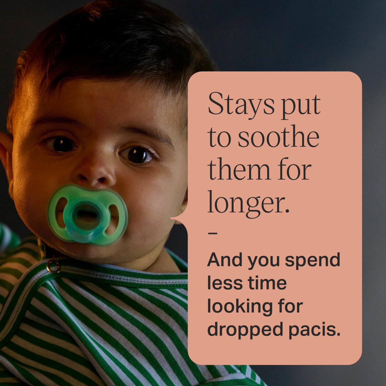Tommee Tippee pack of four displayed to show spares for daily rotation