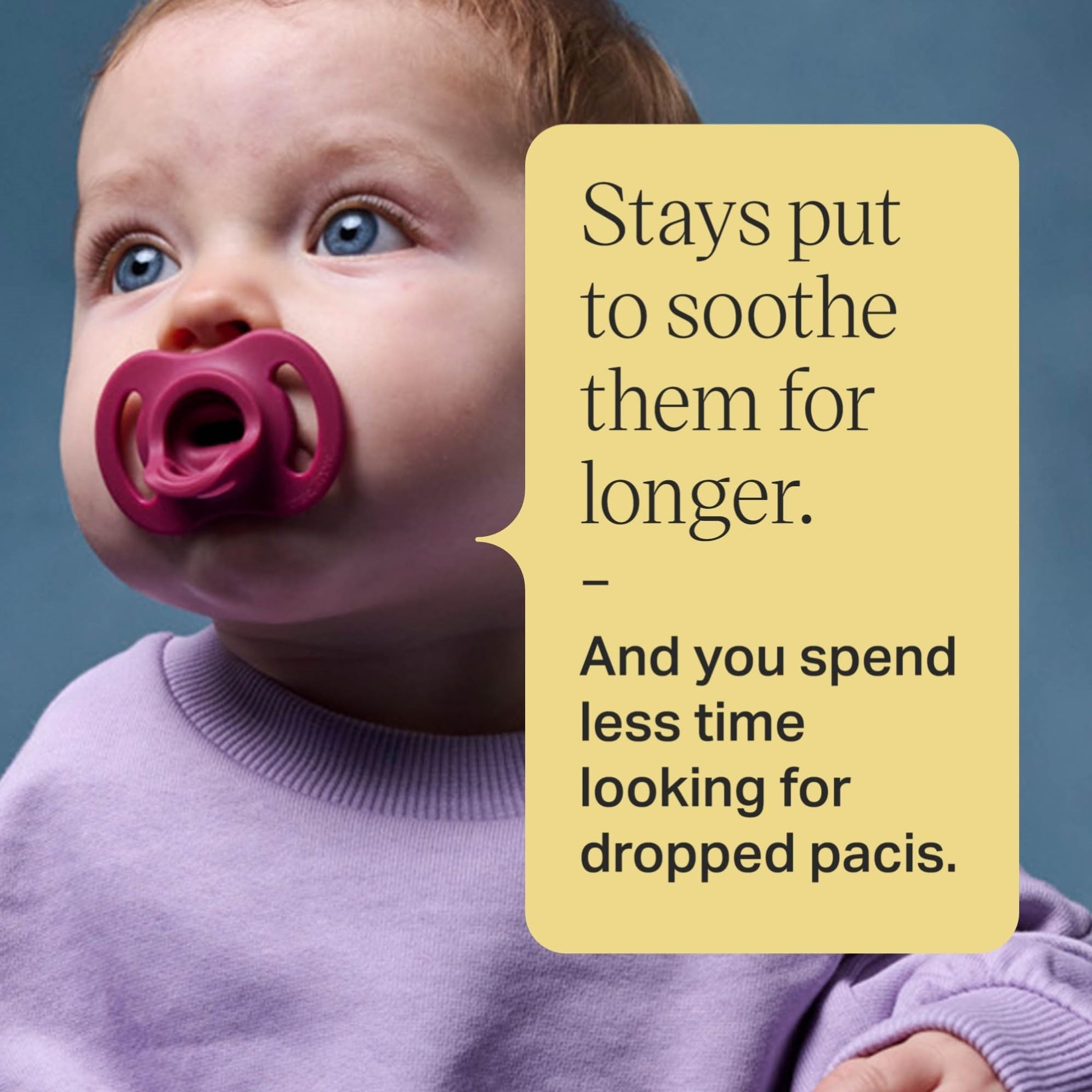 Tommee Tippee pack of four flat on surface demonstrating easy rotation and spares
