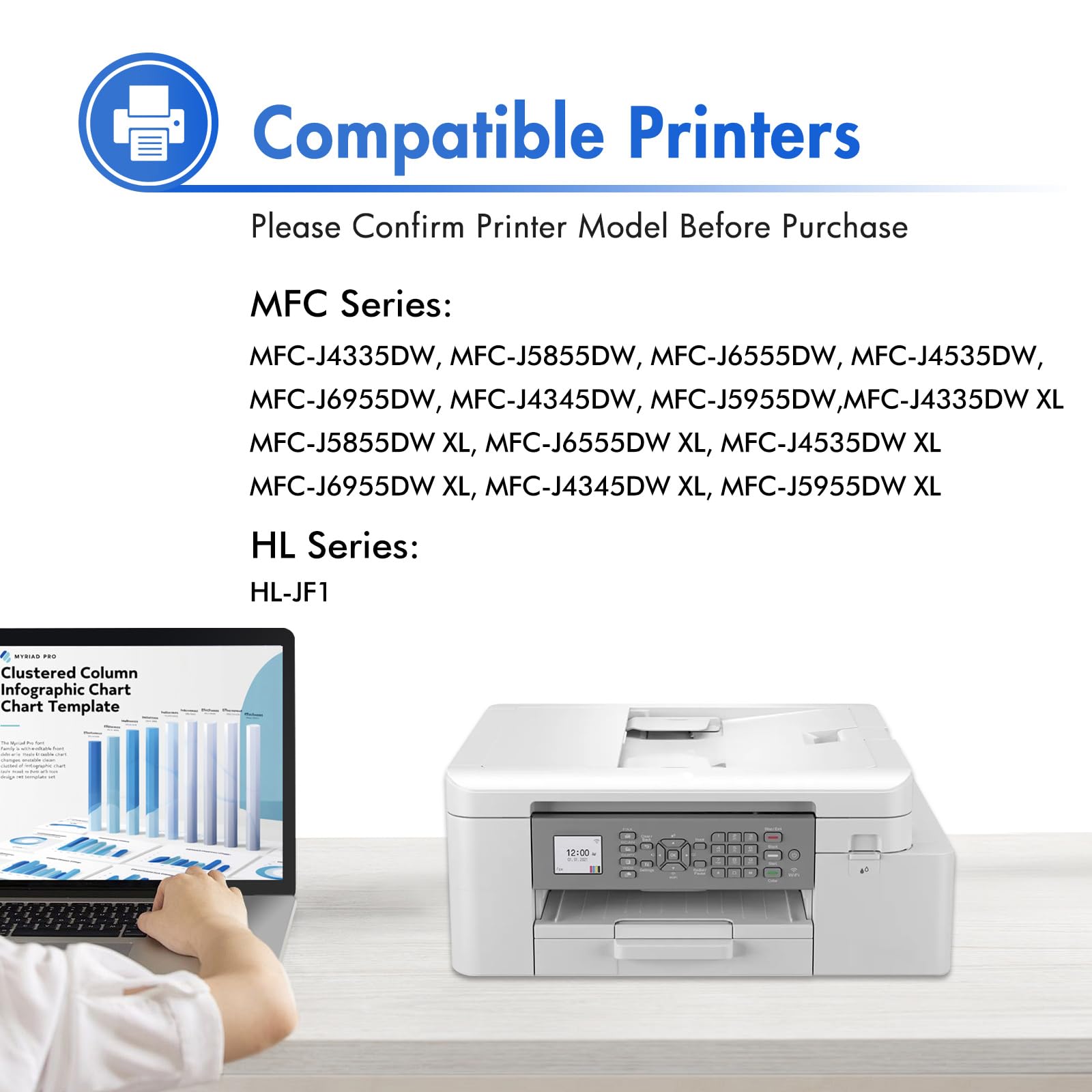 Toner H-Party black cartridge close-up of chip for reliable contact