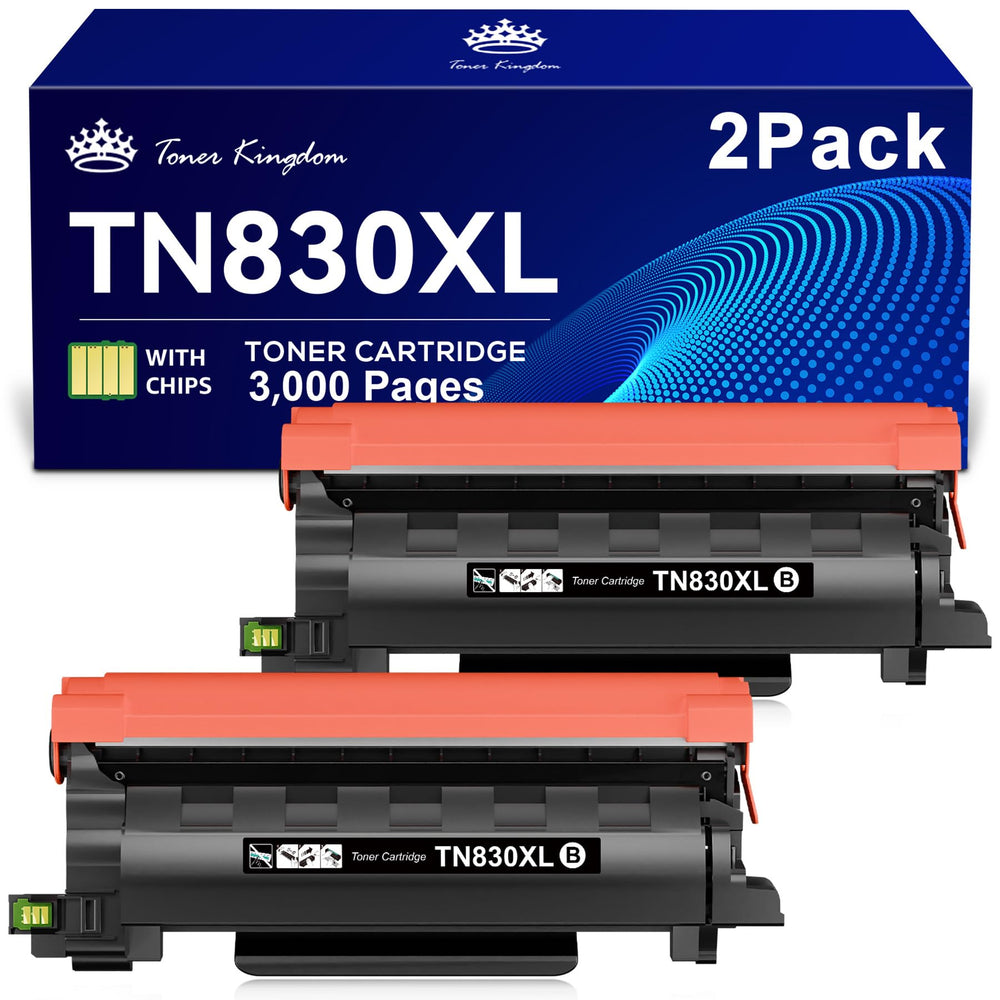 Toner Kingdom front packaging showing 2-pack and clear labeling for easy purchase