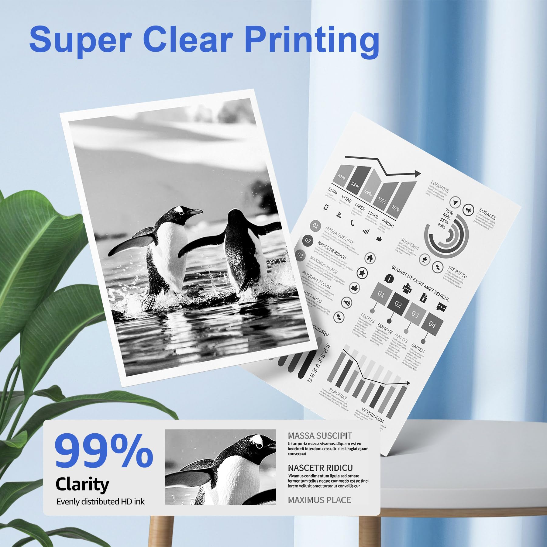 Toner Kingdom printed document sample showing crisp black text for professional output