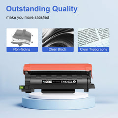 Toner Kingdom toner powder texture macro illustrating consistent particle quality for sharp prints