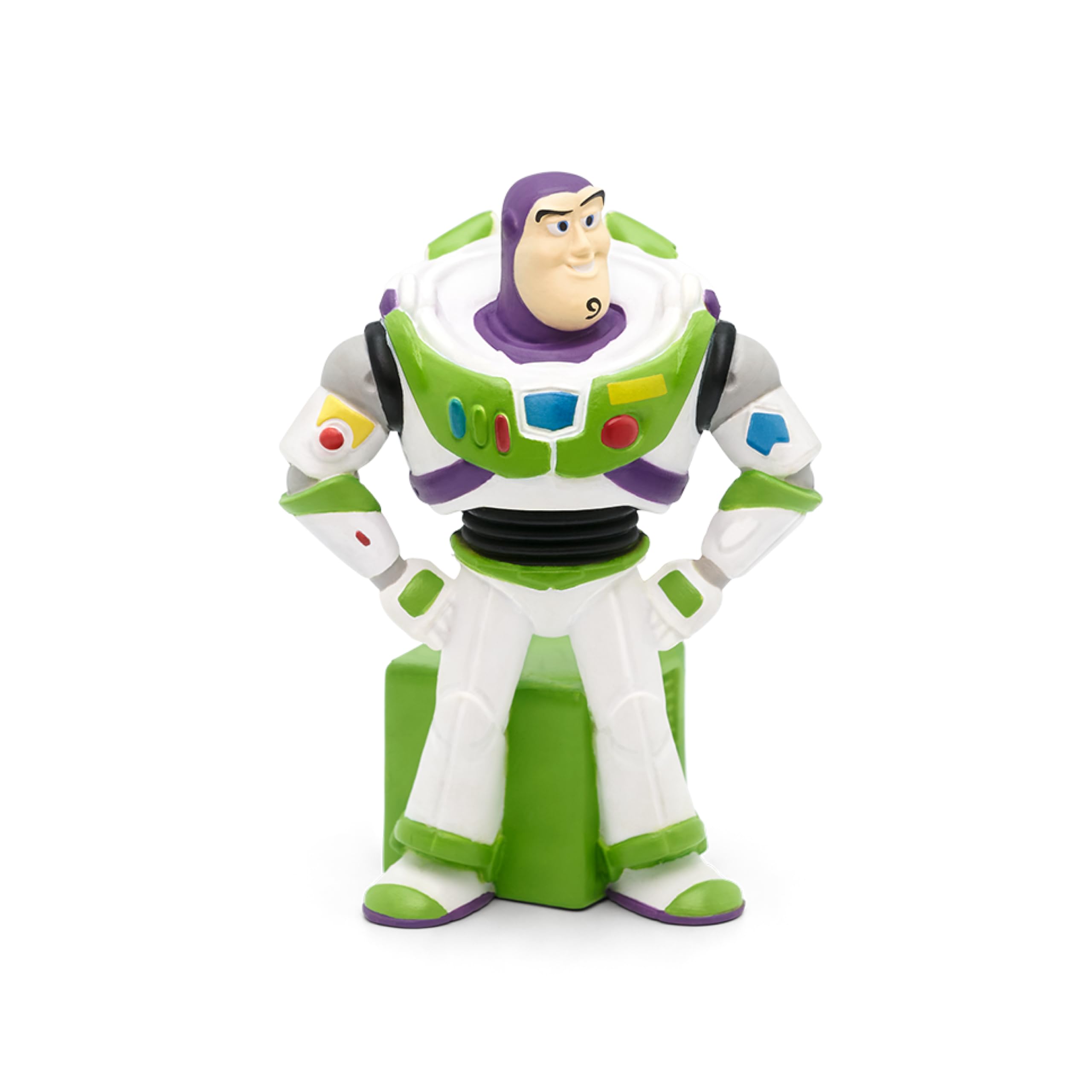 Tonies Buzz Lightyear close-up of figure detail for tactile play benefits
