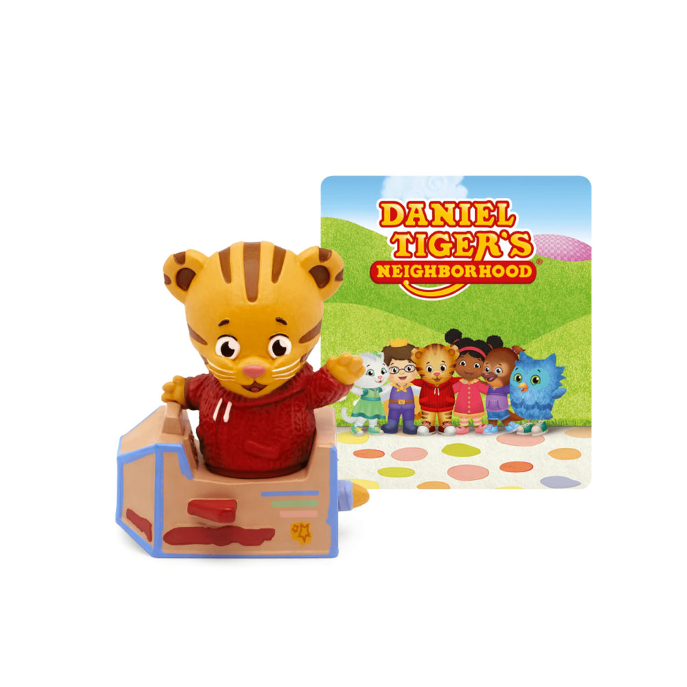 Tonies Daniel the Tiger front view showing character and playability benefits
