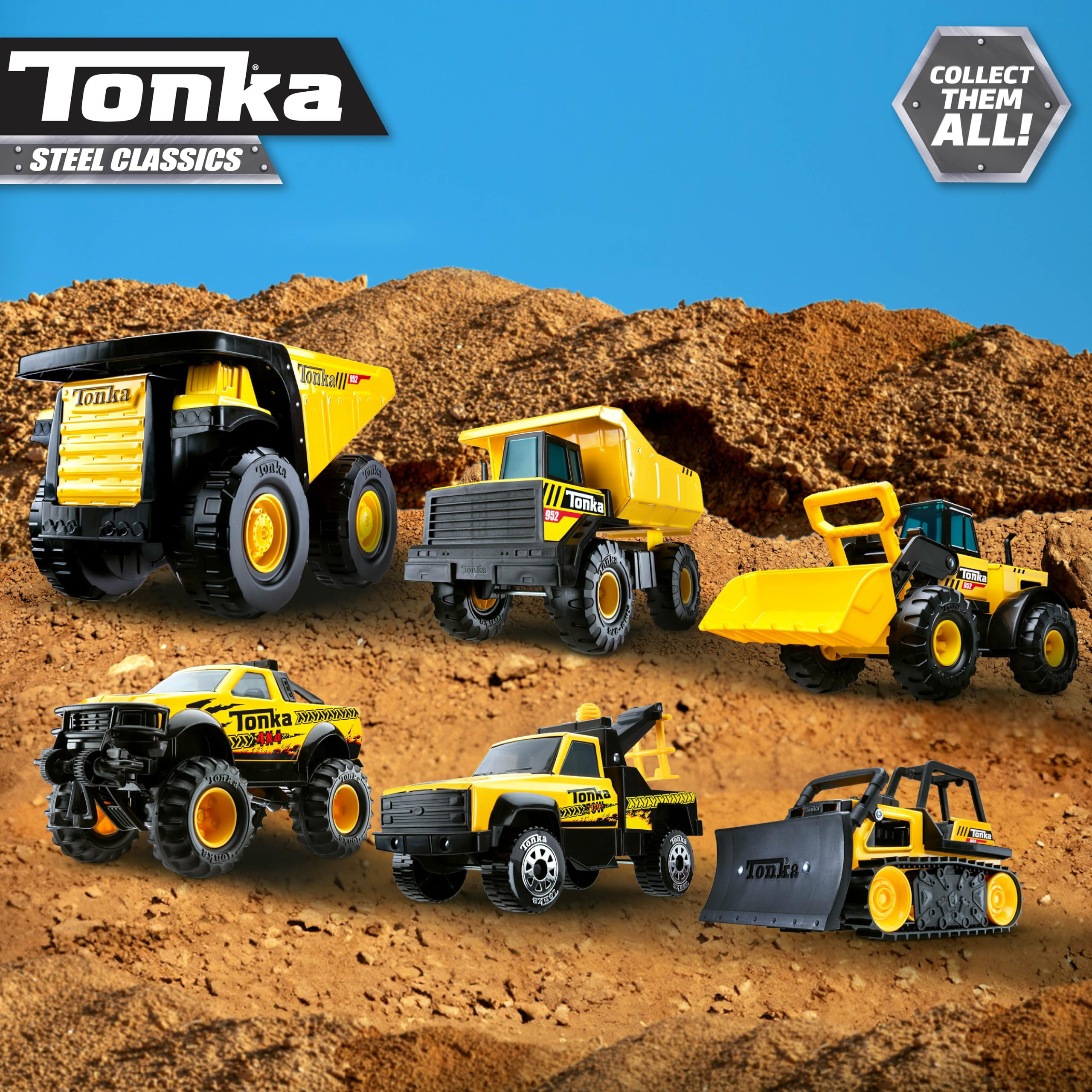 Tonka bulldozer lifestyle backyard play encouraging imaginative fun