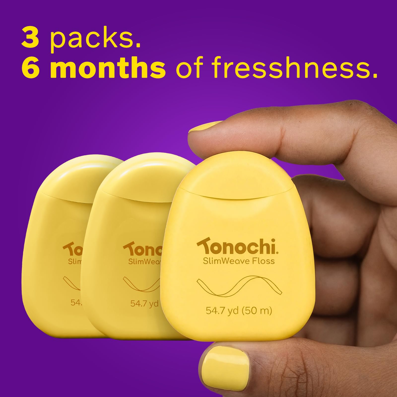 Tonochi pack staged in bathroom drawer, convenient daily access