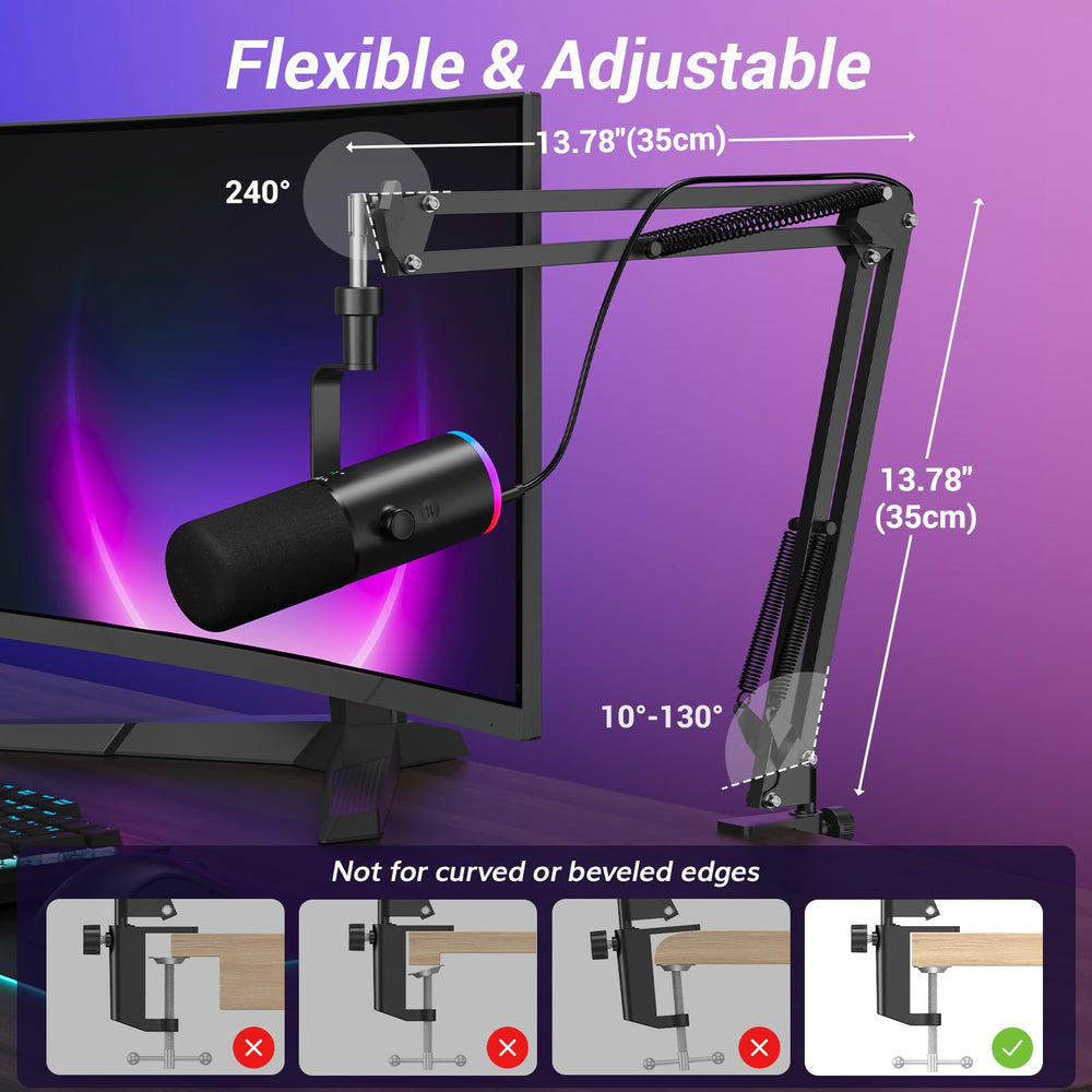 TONOR held in hand to show size and portability for easy positioning benefit