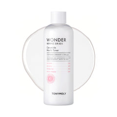 TONYMOLY front packaging showing 500ml bottle and product name for easy identification
