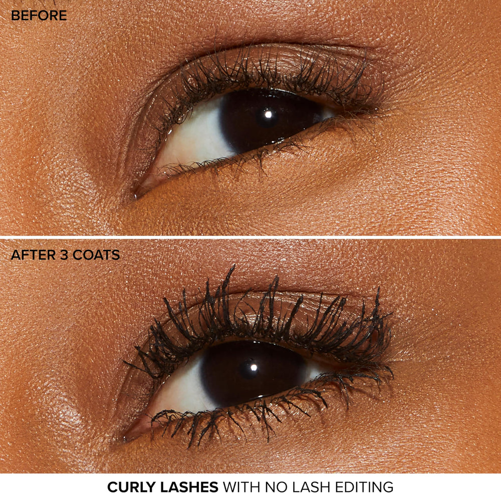 Too Faced ingredients and claims label highlighting cruelty-free and long-wear benefits