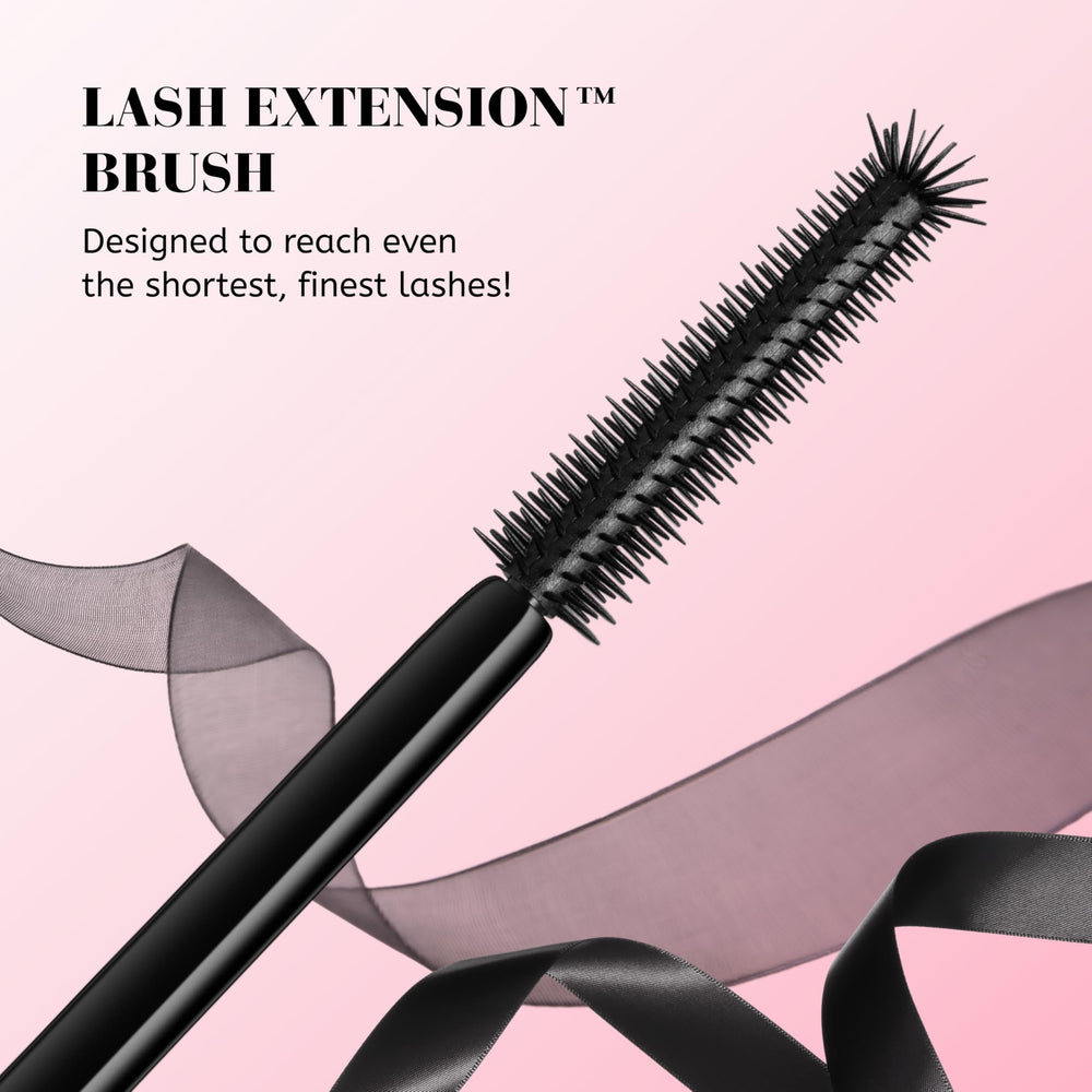 Too Faced mascara styled on a makeup counter conveying everyday glamour and versatility