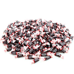 Tootsie Roll Midgee cross-section showing chewy texture and flavor