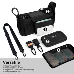 TOPDesign detachable mesh bag removed and laundered for easy cleaning benefit