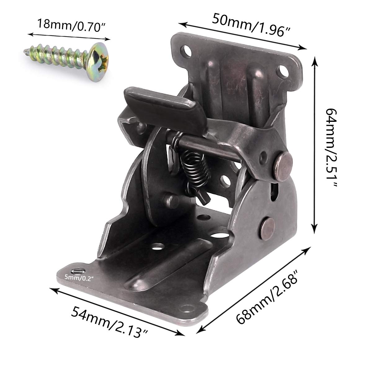 TopDirect mounted on a folding table demonstrating stable support during use benefit
