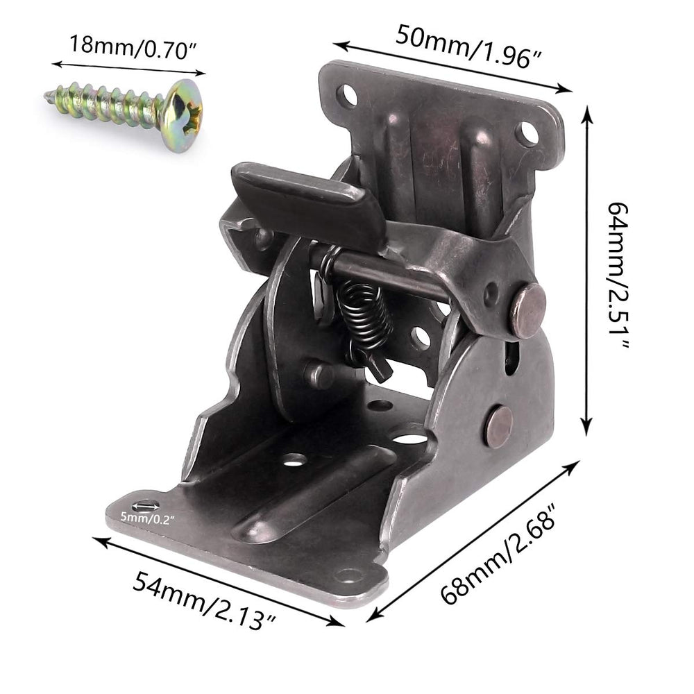 TopDirect mounted on a folding table demonstrating stable support during use benefit