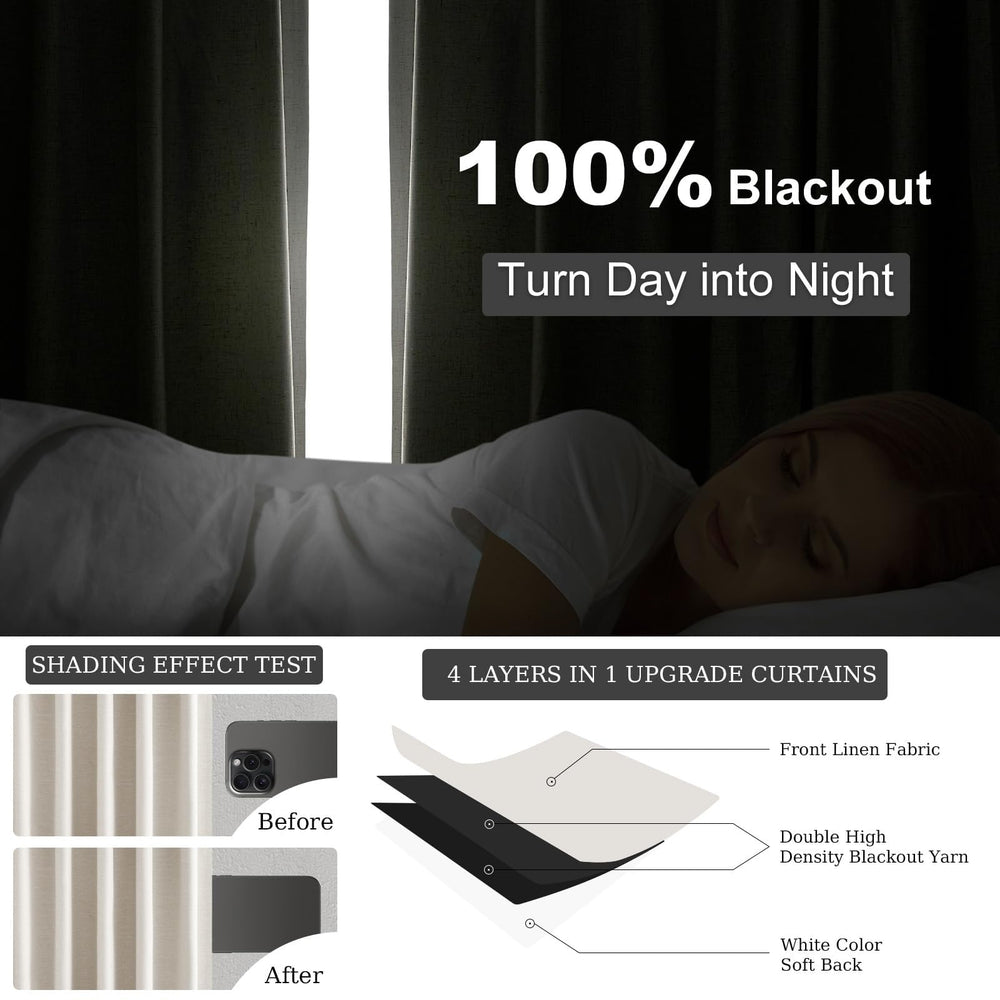 Topfinel bedroom scene with panels installed showing improved darkness and calm