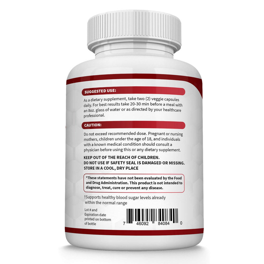 Toplux bottle with 30-day calendar demonstrating monthly supply