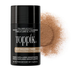 TOPPIK front packaging showing light brown bottle and branding for quick recognition