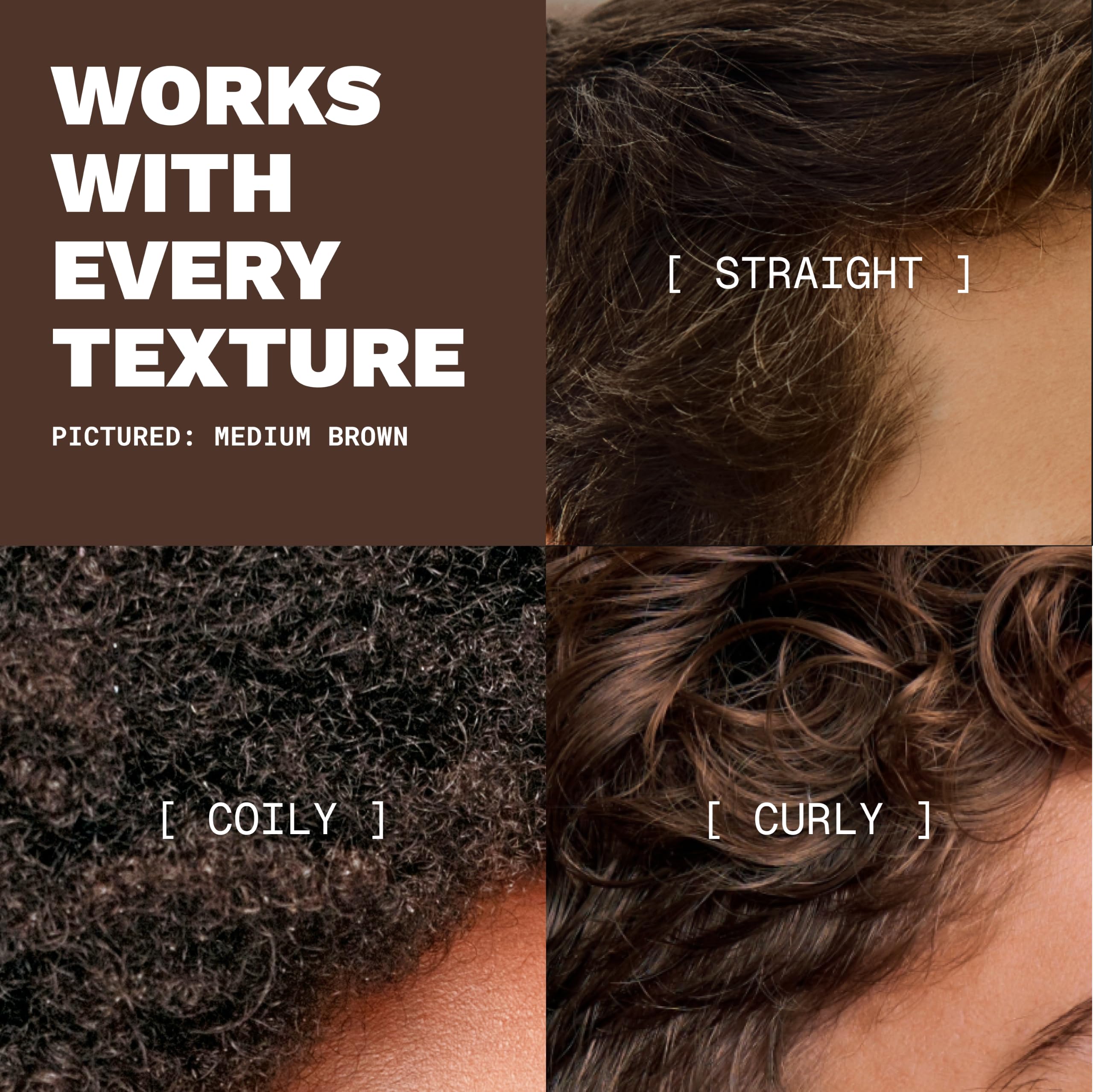 Toppik used to touch up roots between color appointments effectively