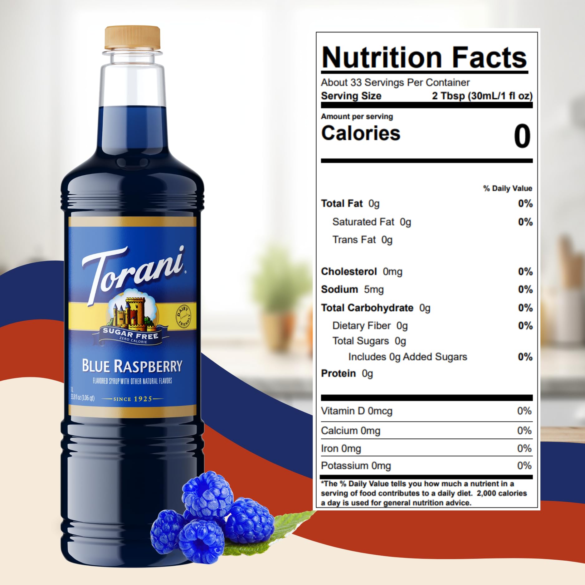 Torani syrup folding into a milkshake for creamy, consistent blend benefit