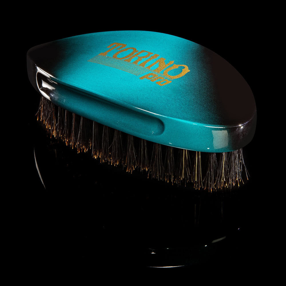 TORINO PRO brushing in use creating consistent directional strokes for waves