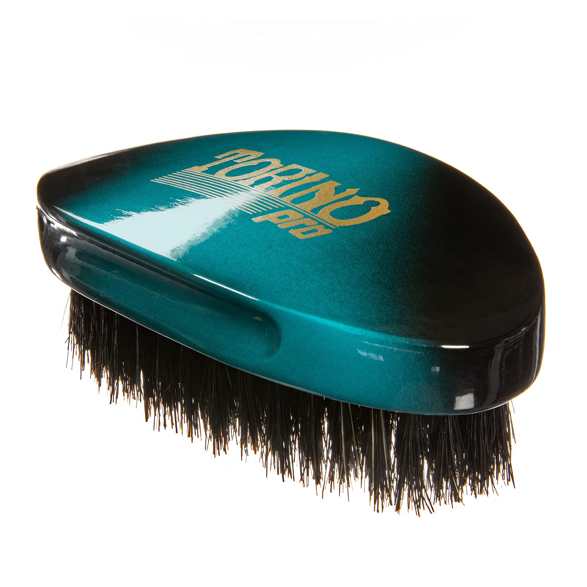 TORINO PRO size comparison in hand illustrating compact brush for daily use