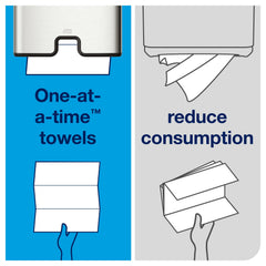 tork towel dispensing from H2 dispenser one at a time reduces touchpoints
